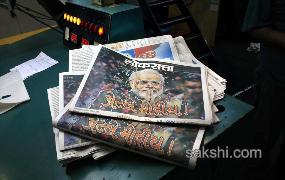 India celebrates modi victory - Sakshi5