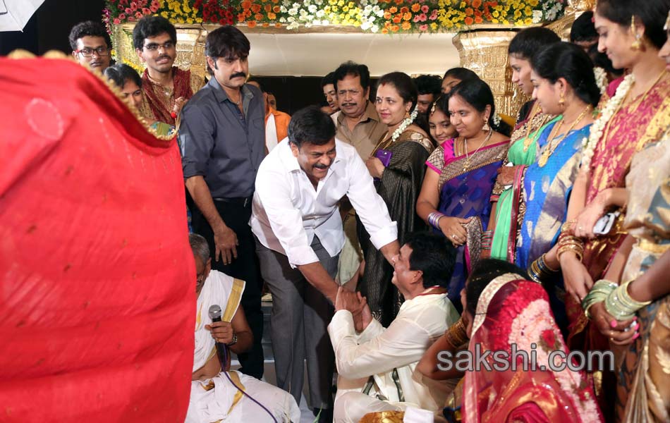 Celebs at Sivaji Raja Daughter Wedding7