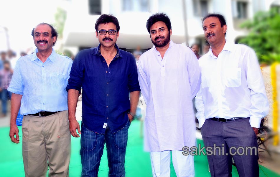 Venakatesh Gopala Gopala shooting started - Sakshi2