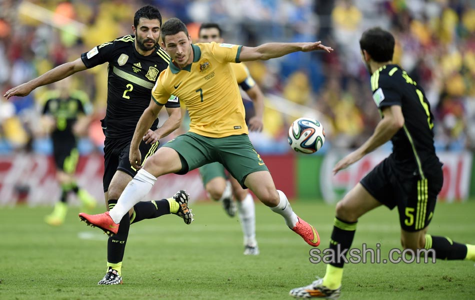 spain victory over australia - Sakshi8