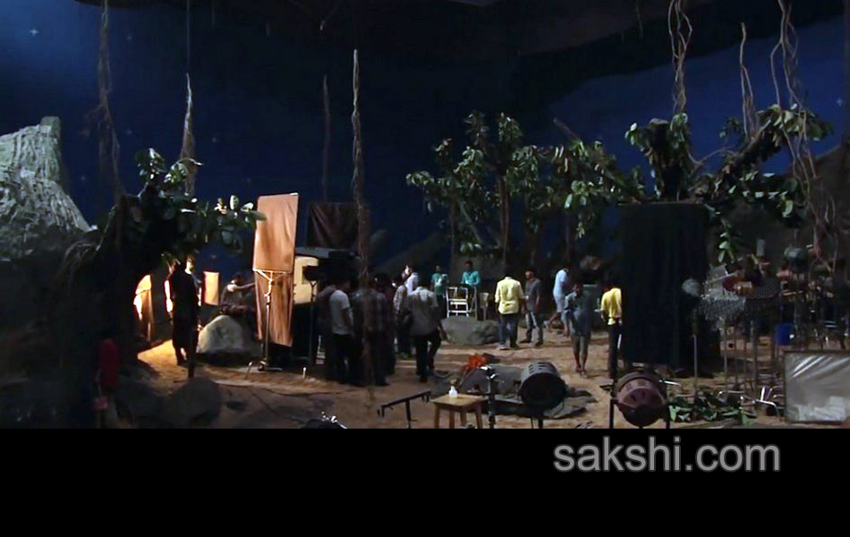 baahubali movie working stills - Sakshi15