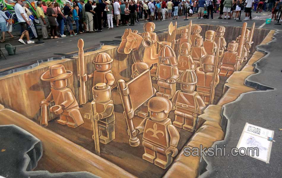 3D street art paintings - Sakshi10