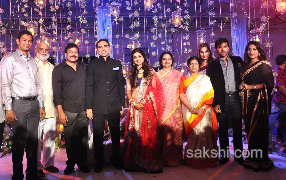 K Raghavendra Rao son wedding reception - Sakshi7