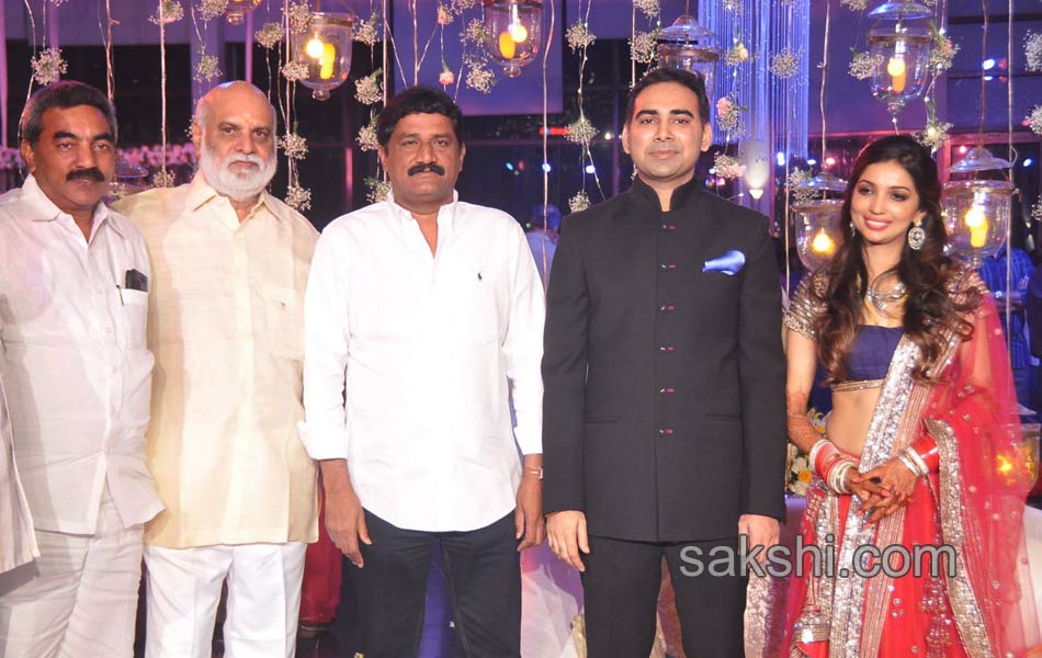 K Raghavendra Rao son wedding reception - Sakshi1