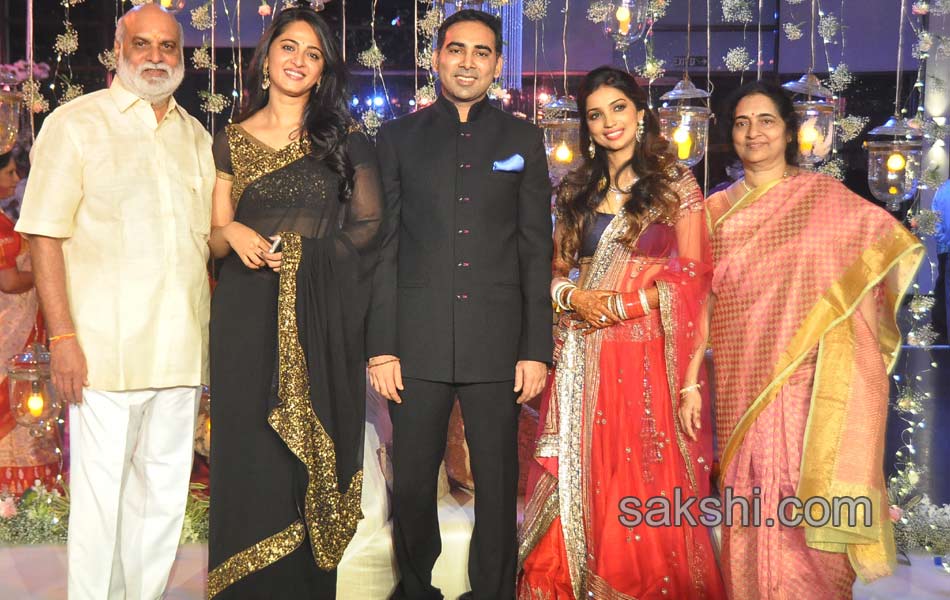 K Raghavendra Rao son wedding reception - Sakshi5