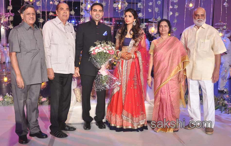 K Raghavendra Rao son wedding reception - Sakshi12