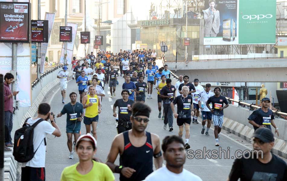 airtel marathon in hyderabad - Sakshi10