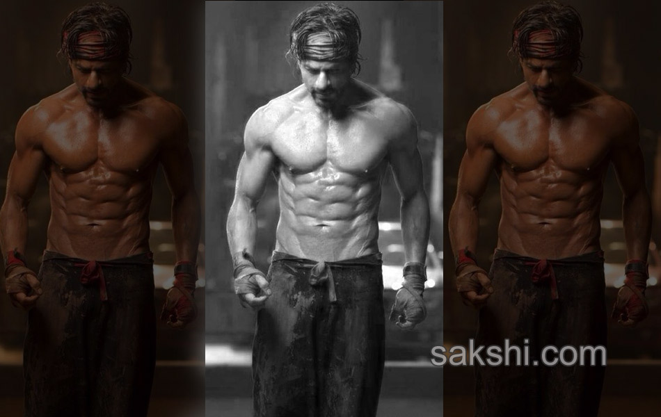 eight pack of shahrukh khan - Sakshi4