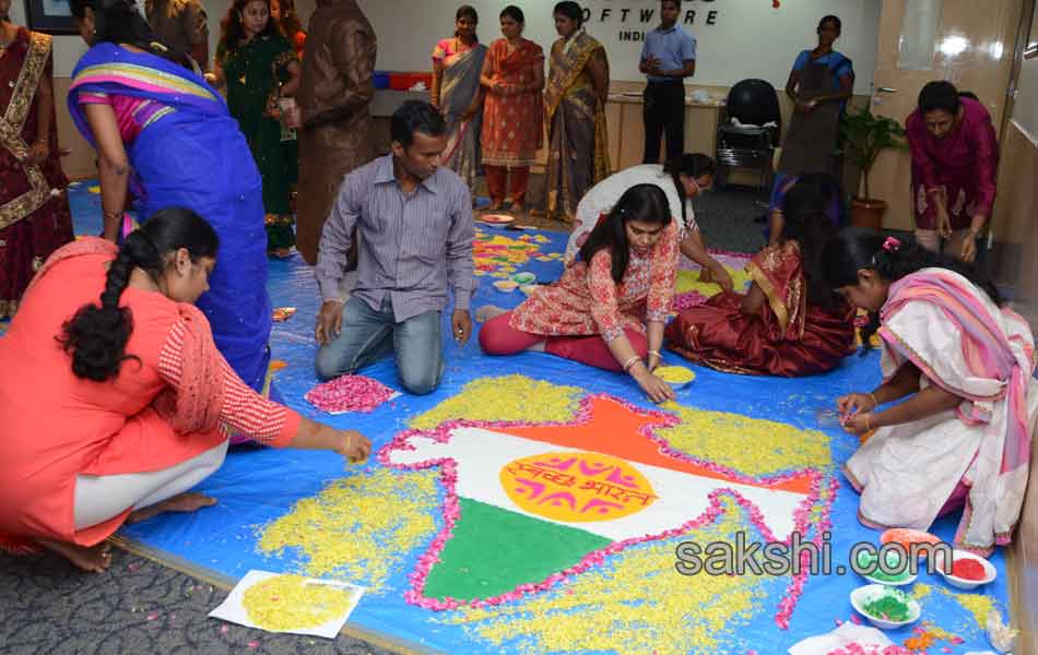 I T employes celebrate diwali festival7