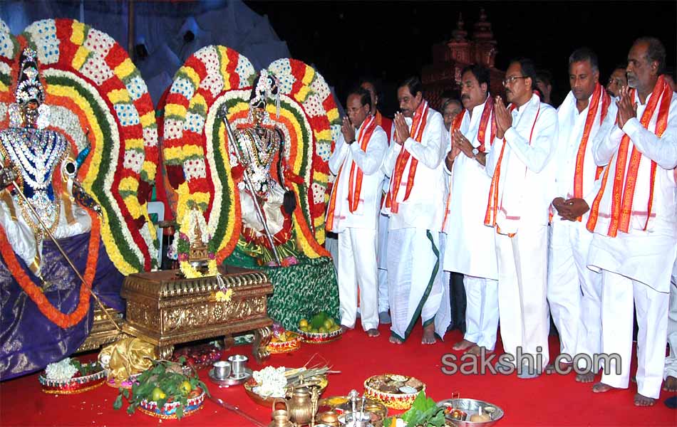 Shiva and Parvati kalyanam15