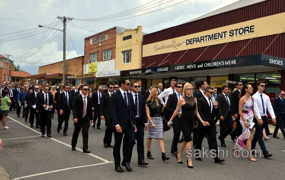 Australia Bids Farewell to Cricket Star Phillip Hughes22