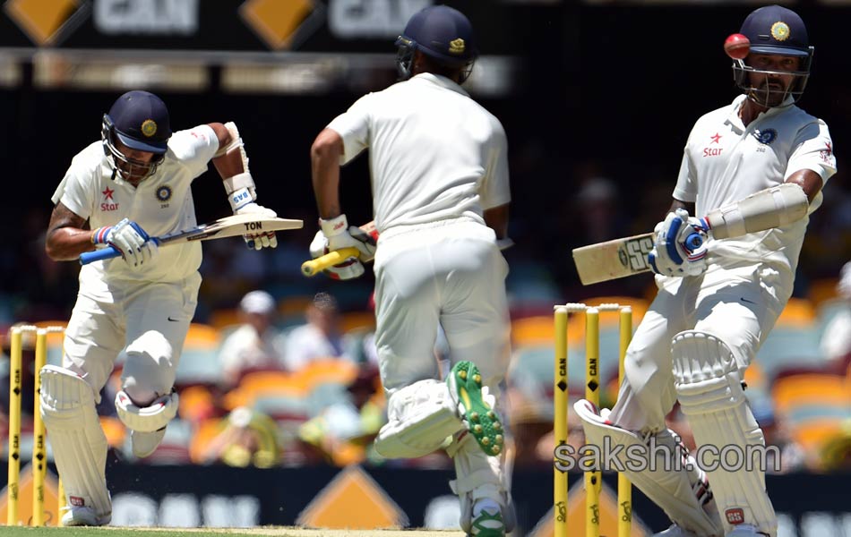 india vs australia 2nd test day 1  at Gabba3