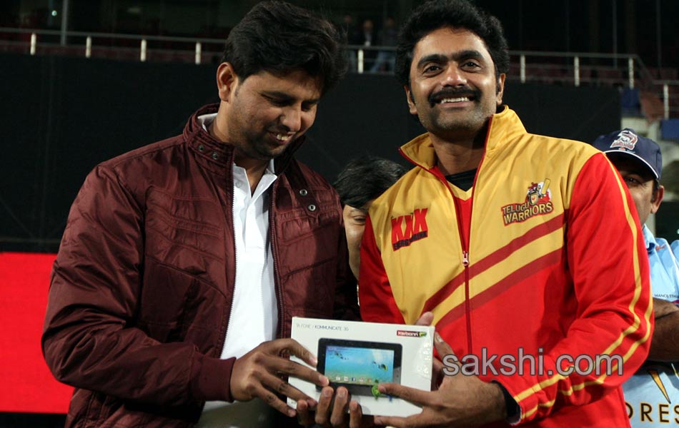 CCL 5 Bhojpuri Dabanggs Vs Telugu Warriors Match - Sakshi7