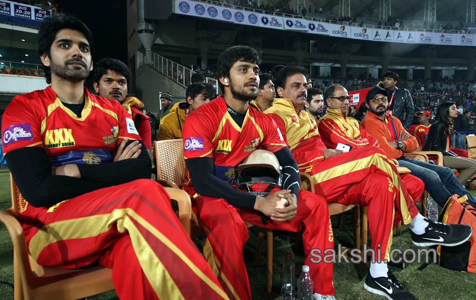 CCL 5 Bhojpuri Dabanggs Vs Telugu Warriors Match - Sakshi14