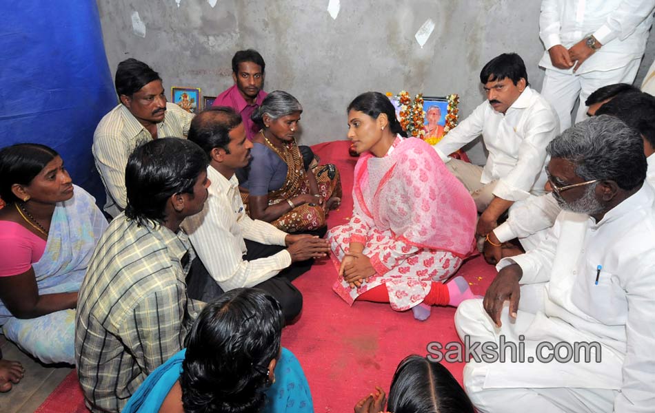 6th day of sharmila s tour in nalgonda district5