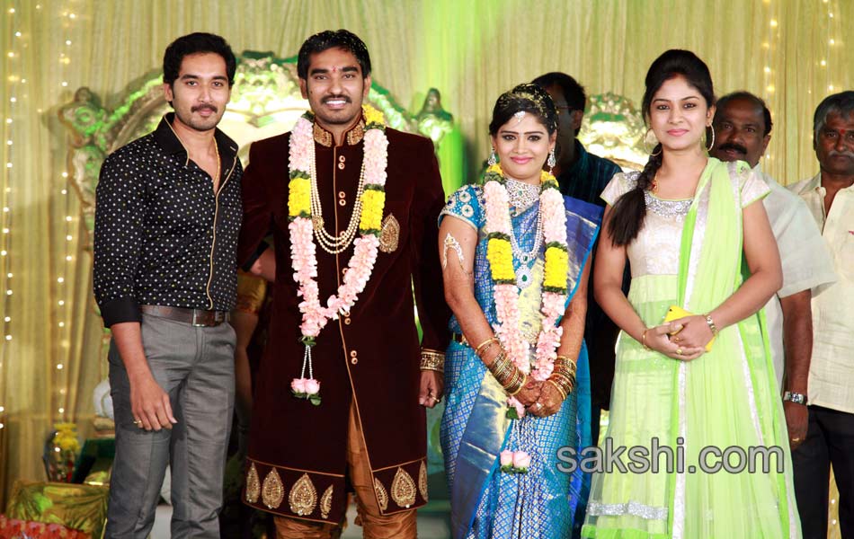 Telugu tv serial anchor Anjali Wedding3