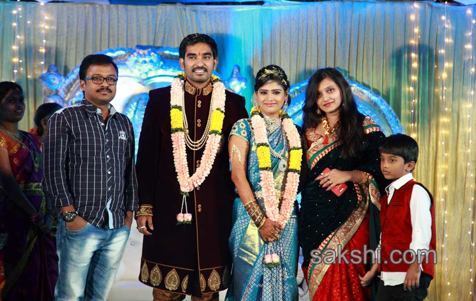 Telugu tv serial anchor Anjali Wedding10