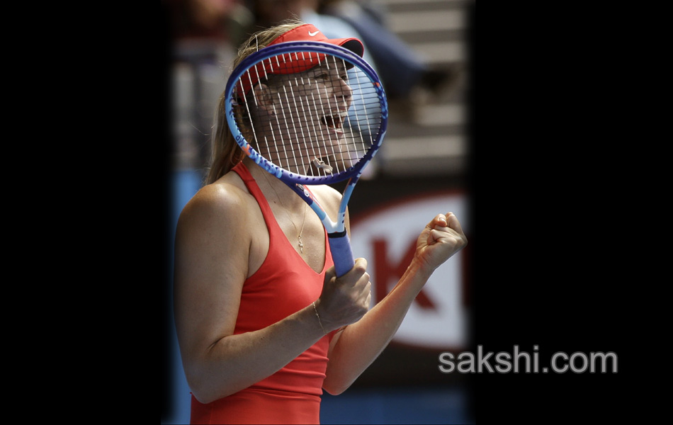 sharapova and serena williums entered in finals - Sakshi13