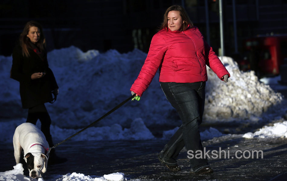 snow storm at usa - Sakshi14