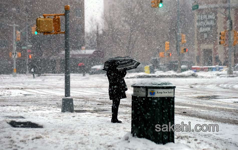 snow storm at usa - Sakshi19