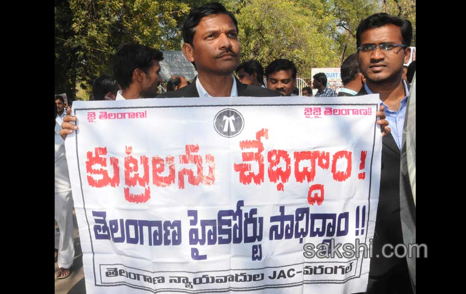 protests Chandrababu Warangal tour - Sakshi7