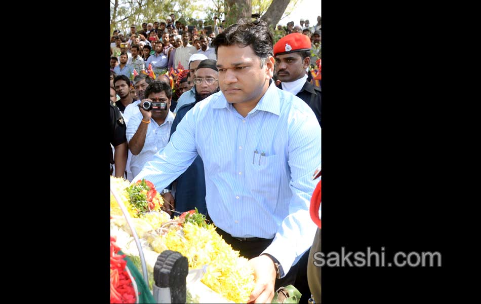 Major Tahir Hussain Khan  body arrives in Hyderabad3