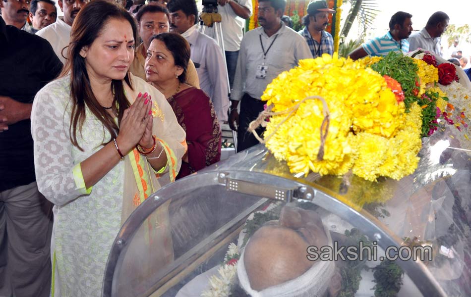 celebrities pay last respects to Dr Rama Naidu - Sakshi12