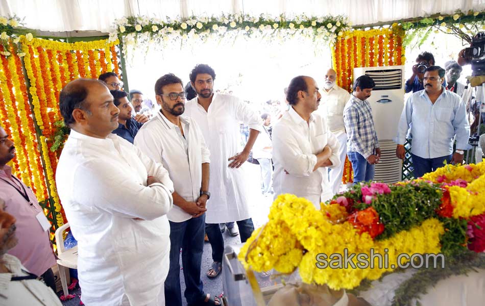 celebrities pay last respects to Dr Rama Naidu - Sakshi38