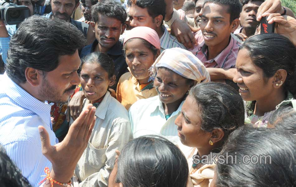 YS Jagan raithu Barosa Yatra - Sakshi15