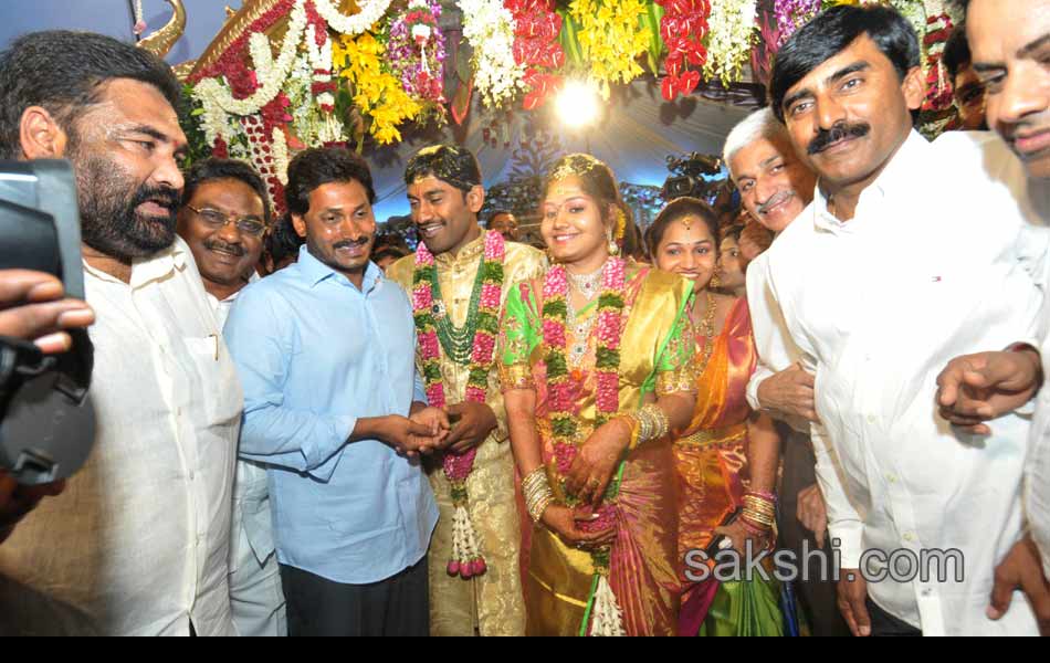 Kotam Reddy Sridhar Reddy daughter marriage - Sakshi2