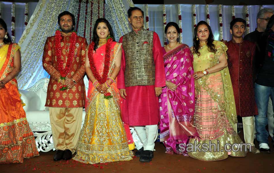 Jayaprada nephew Siddharth Pravallika Reddy Engagement24