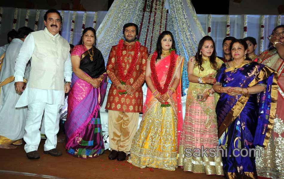 Jayaprada nephew Siddharth Pravallika Reddy Engagement26