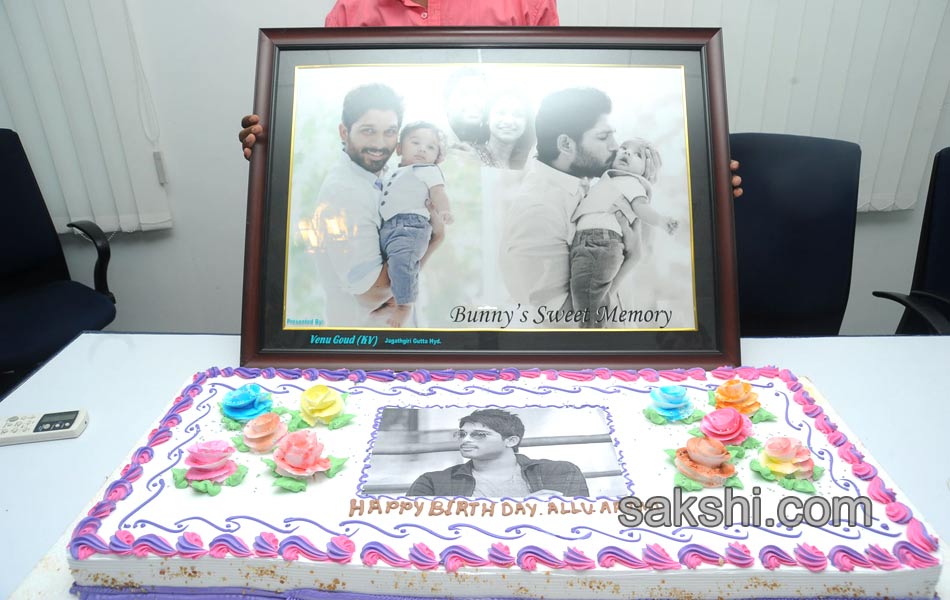 Allu Arjun Birthday celebrations 20151