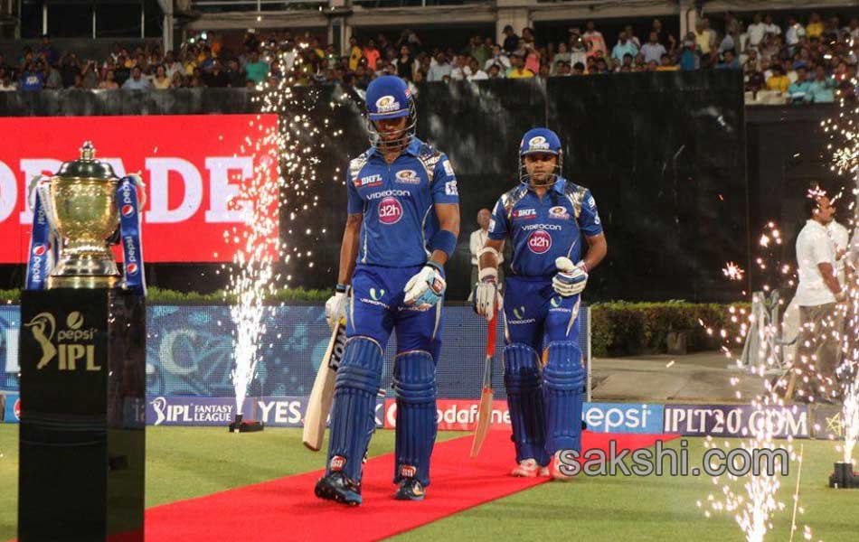 mumbai indians won the title of ipl 85