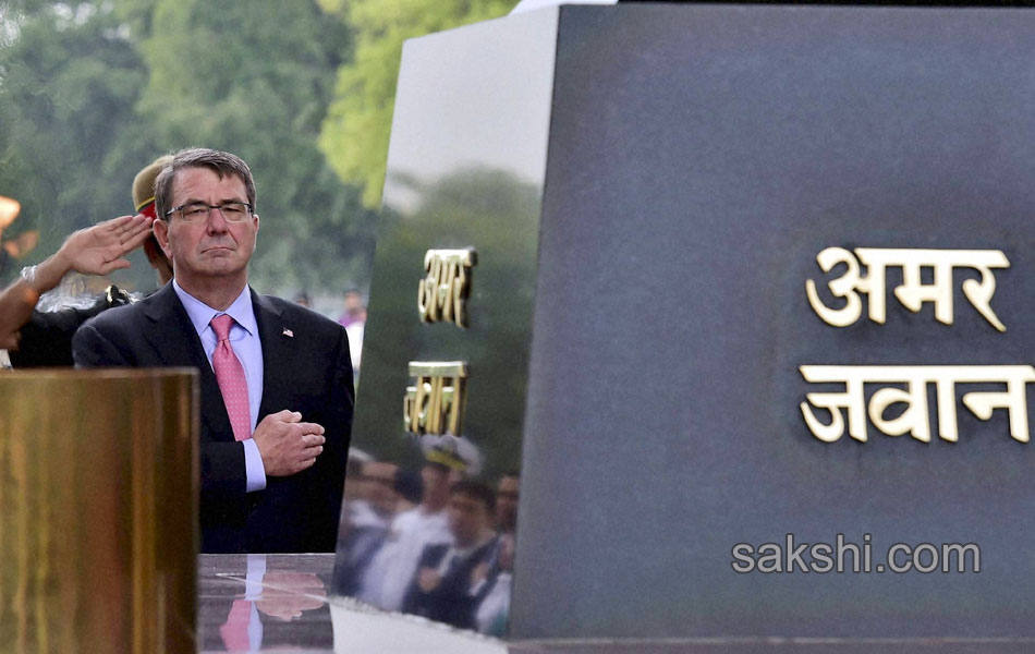 US Secretary of State for Defence Ashton Carter7