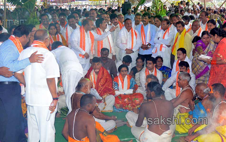 Bhumi puja In AP - Sakshi11