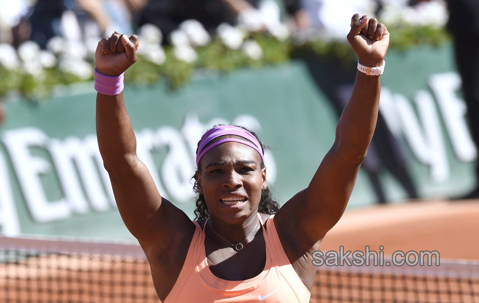 Serena Williams entered in finals - Sakshi1