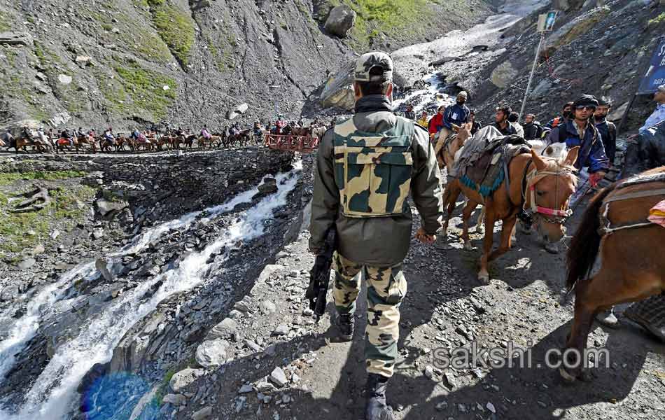 Amarnath Yatra to start from Pahalgam route today - Sakshi13