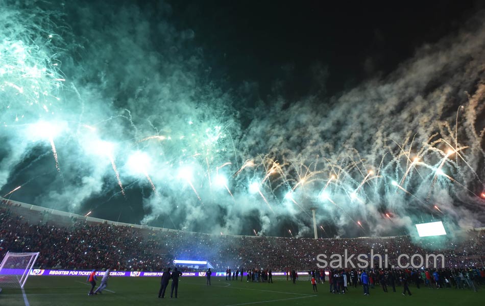 celebration upon winning the Copa America 201514