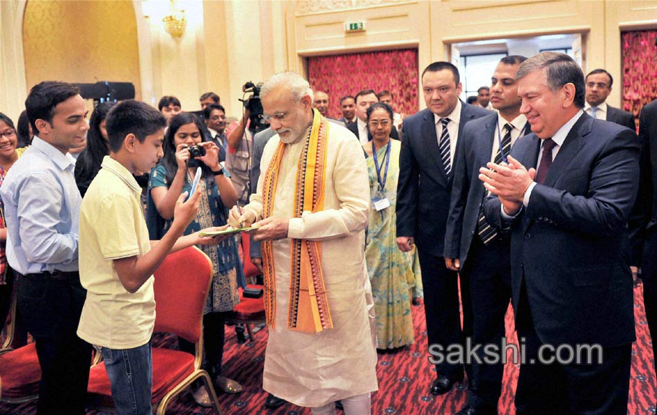 PM Narendra Modi arrives in Uzbekistan - Sakshi14