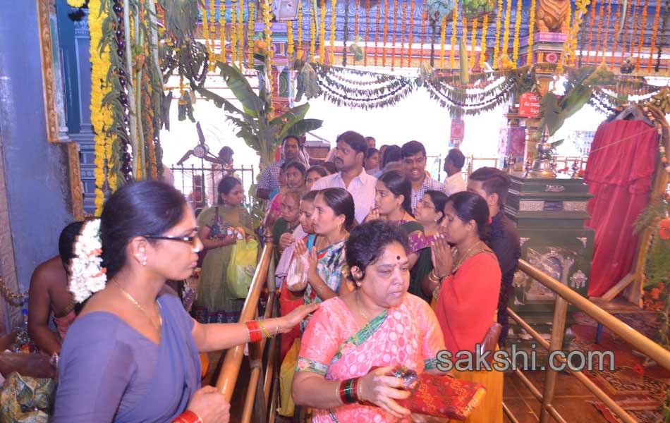 Grand celebrations in Sri Peddamma Temple9