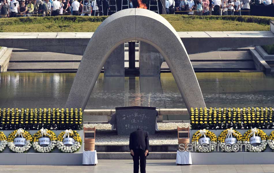 Hiroshima Peace Memorial Park in western9