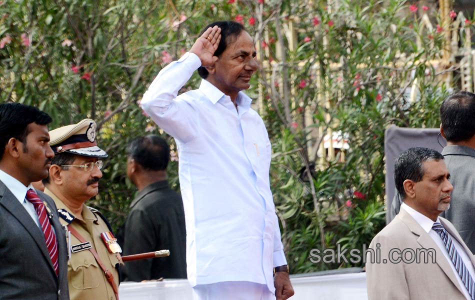 independence celebrations in golkonda fort - Sakshi1