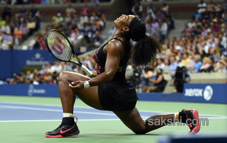 US Open 2015 Serena Williams edges Venus Williams5