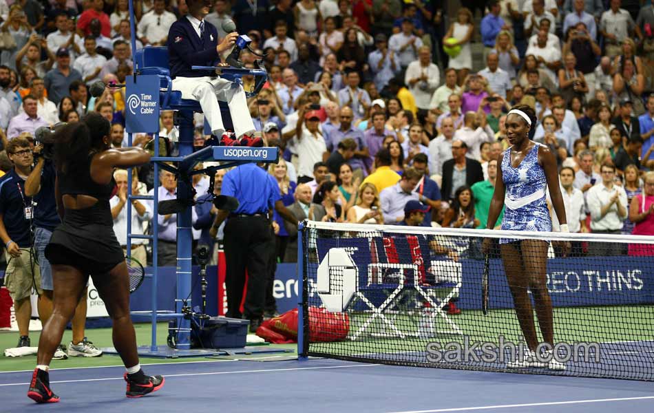 US Open 2015 Serena Williams edges Venus Williams4