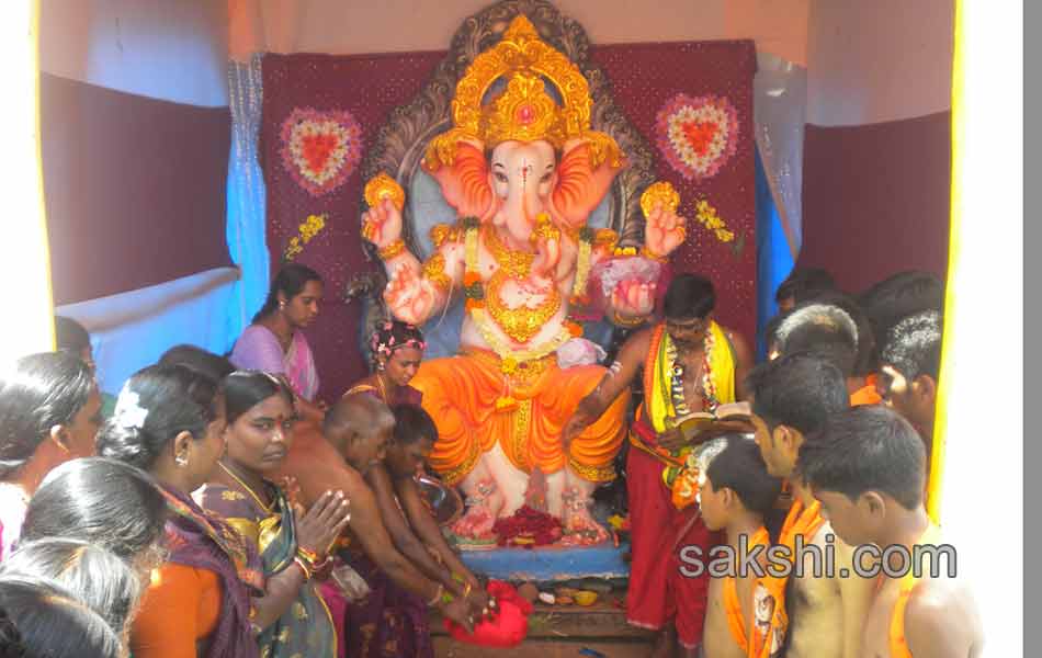 Ganesh Chaturthi celebrations in nizamabad district2