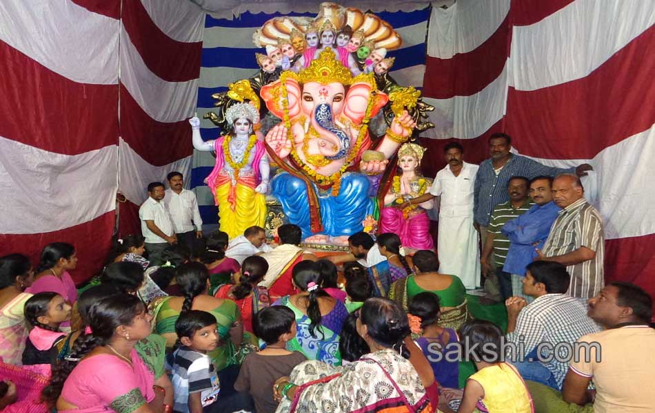 Ganesh Chaturthi celebrations in adilabad district - Sakshi5