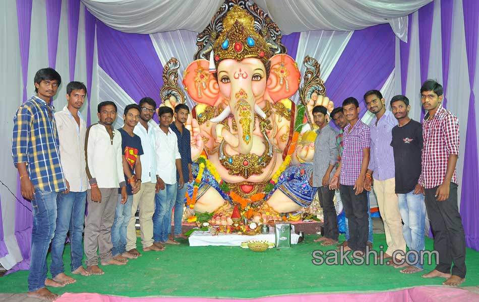 Ganesha celebrations in hyderabad city7