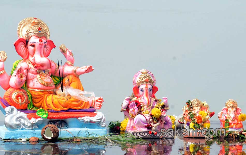 Ganesha celebrations in hyderabad city1