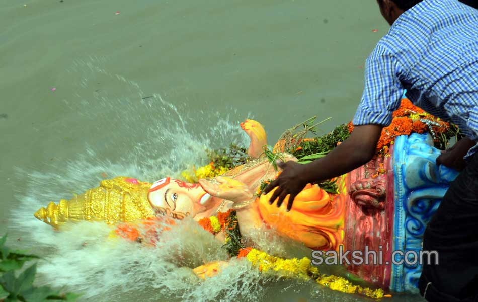 Ganesha celebrations in hyderabad city2